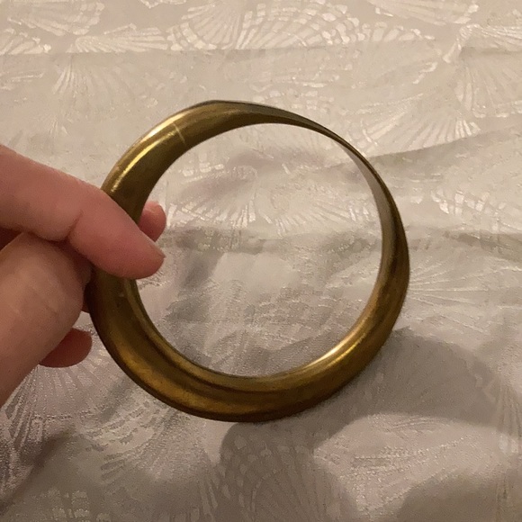 Handmade copper bangle - Picture 2 of 6